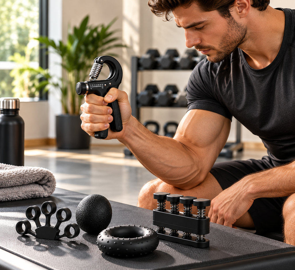 Grip Strength Trainer Set – Hand & Finger Exerciser – Tarrivo.com
