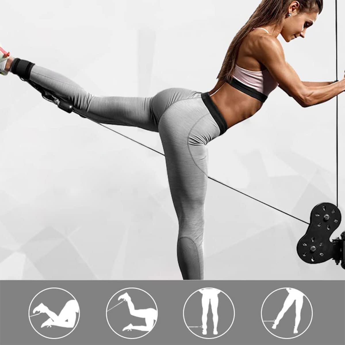 Cable Machine Ankle Straps